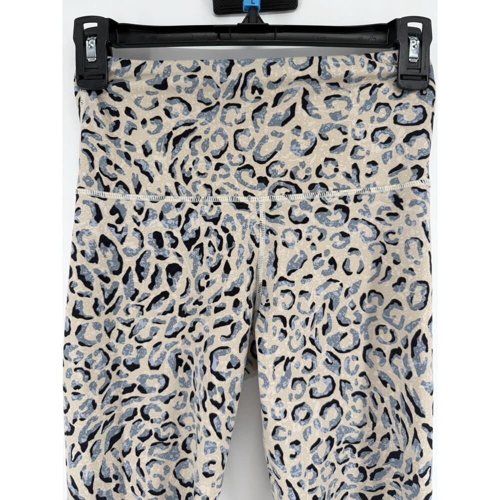 VARLEY Womens Let's Move Cheetah Print Leggings High Rise Size XS Inseam 26” - Picture 3 of 5